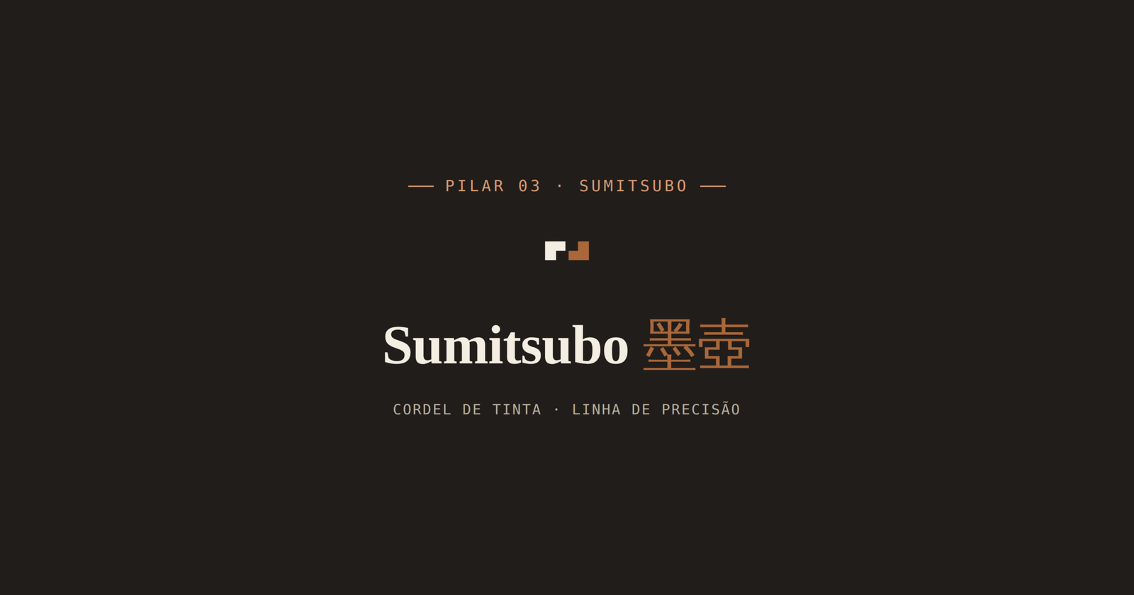 Sumitsubo: a linha que traz previsibilidade